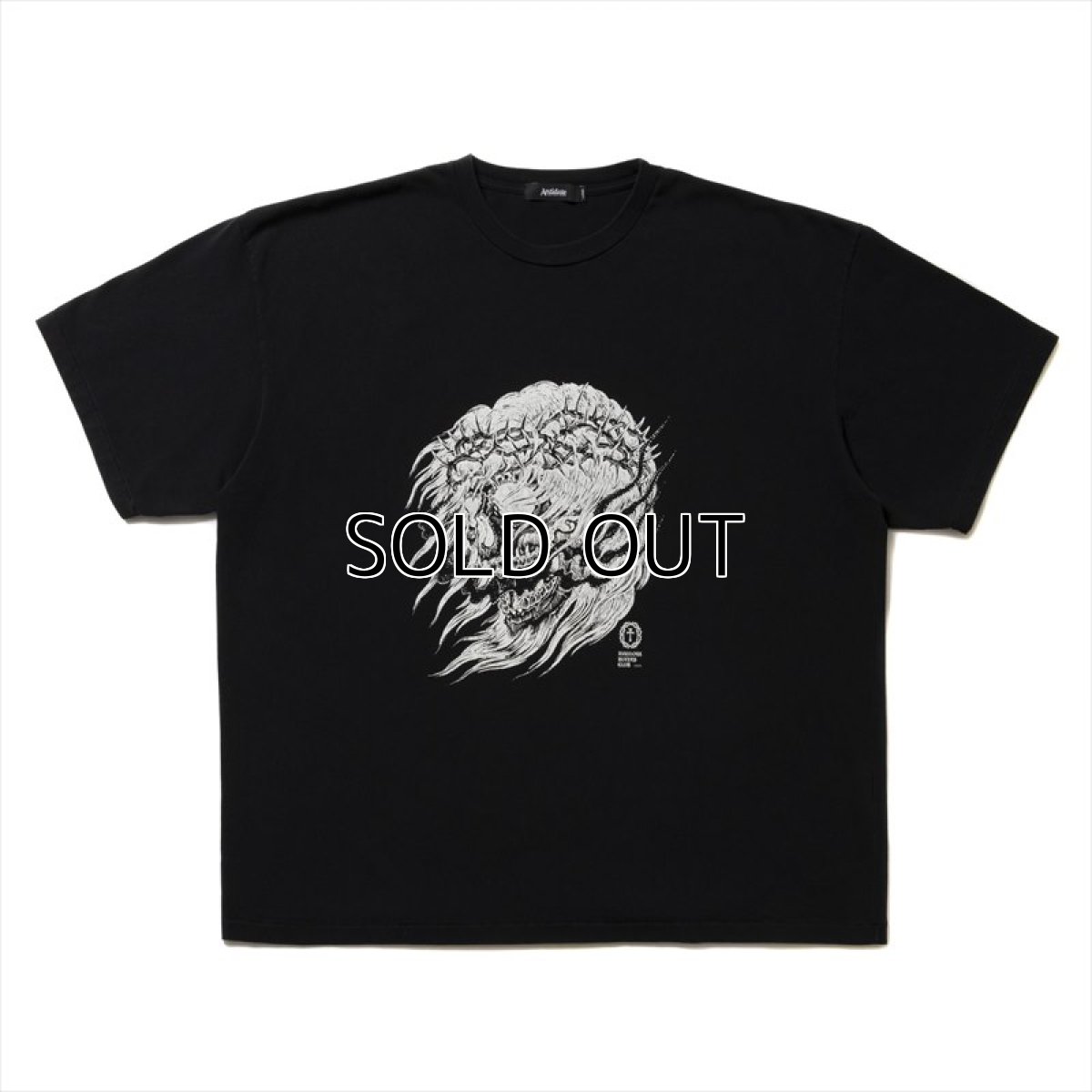 画像1: Antidote BUYERS CLUB Fade Wash S/S Tee (Skull Jesus) Tシャツ (1)