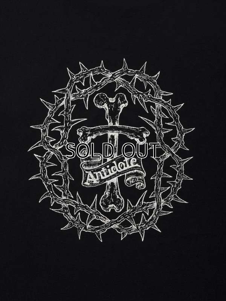 画像4: Antidote BUYERS CLUB Fade Wash S/S Tee (Skull Jesus) Tシャツ (4)
