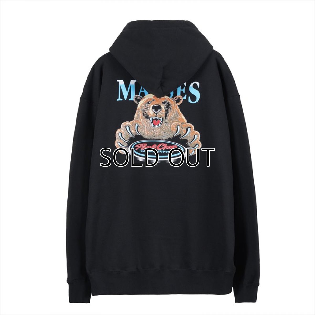 画像1: MASSES x PORKCHOP Hooded Bear (パーカー) (1)