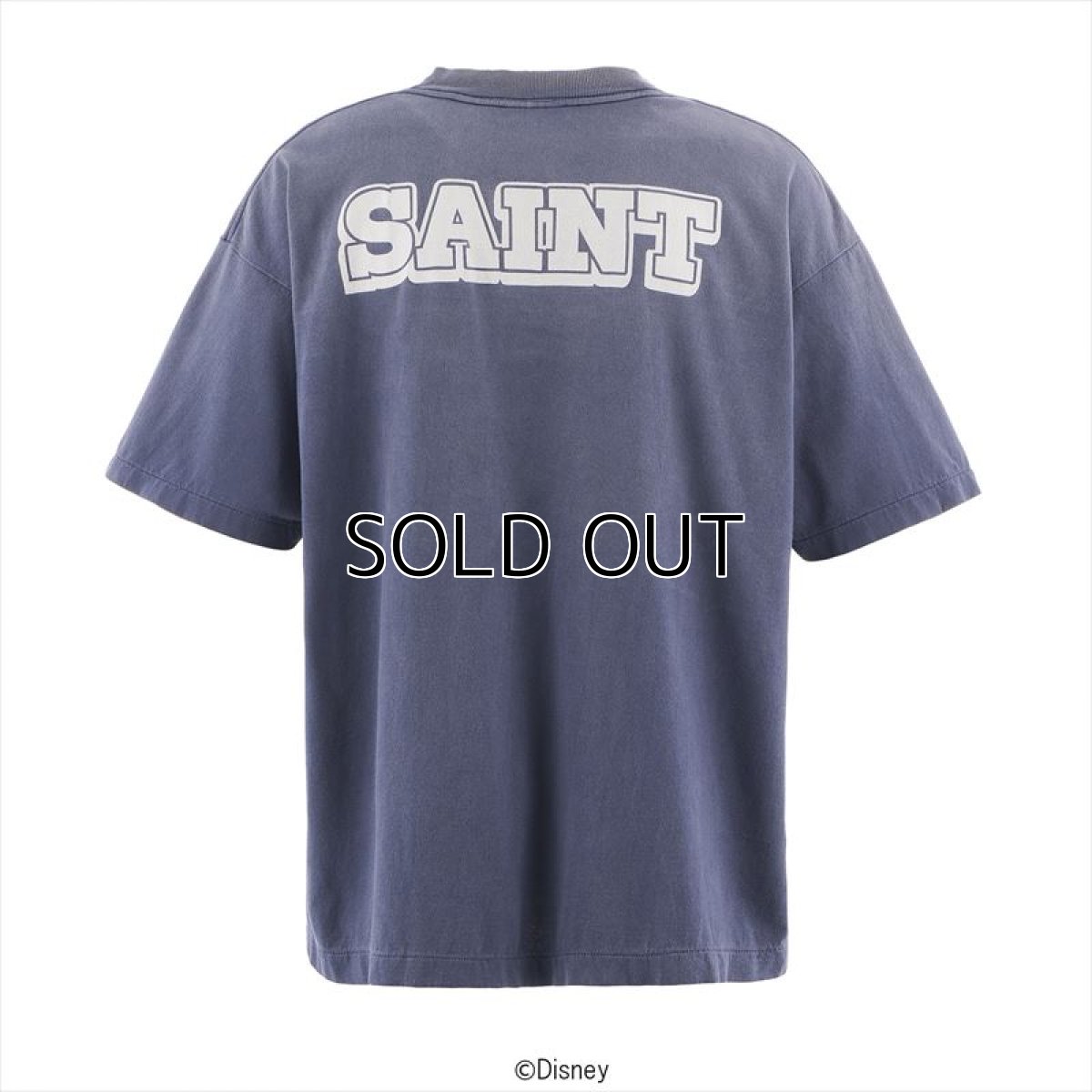 画像2: ©SAINT Mxxxxxx Disney DNF_SS TEE BONJOUR Navy (Tシャツ) (2)