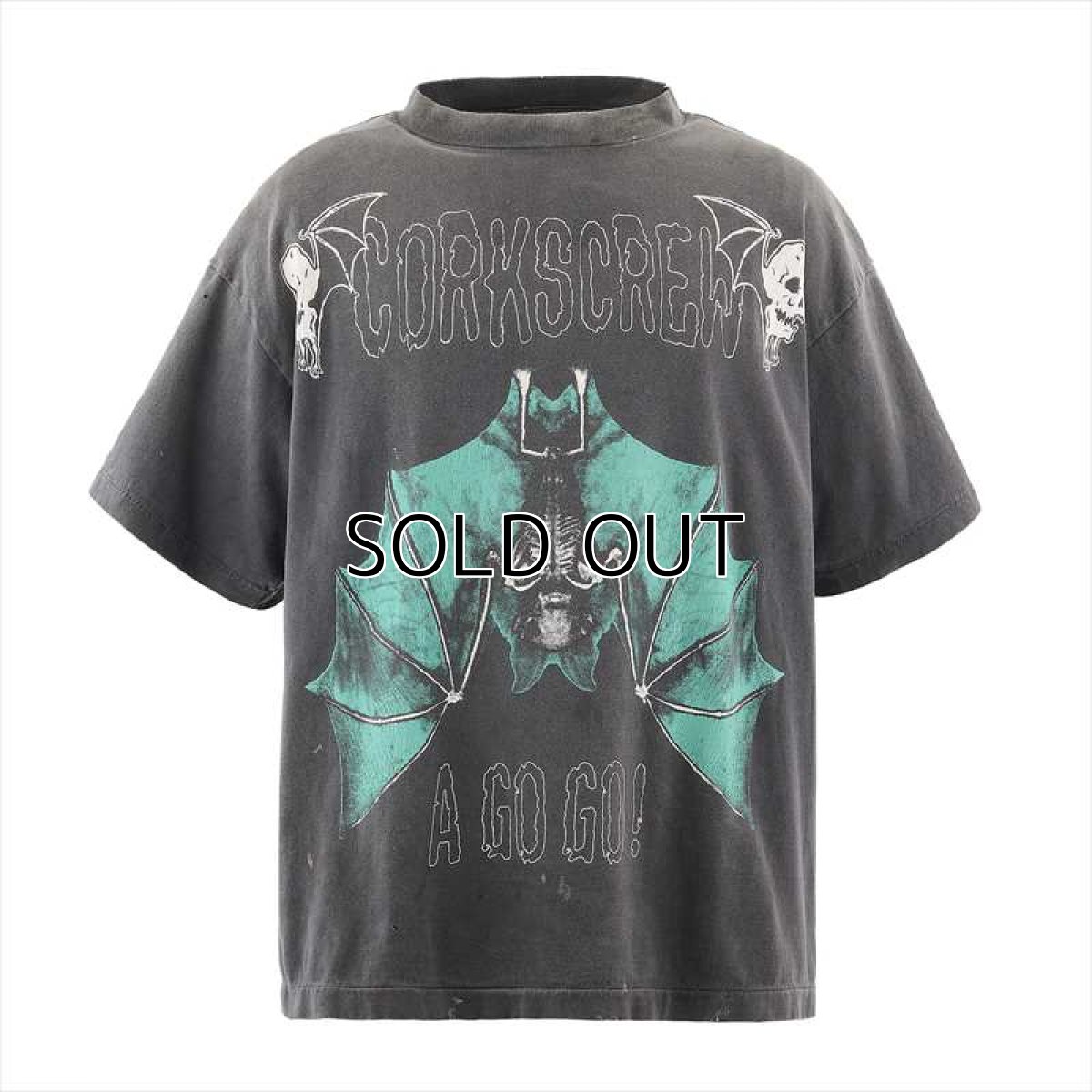画像1: ©SAINT Mxxxxxx 黒夢 KY_SS TEE KUROYUME Black (Tシャツ) (1)