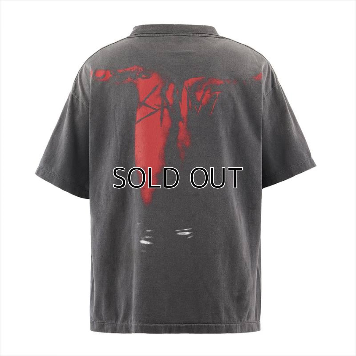 画像2: ©SAINT Mxxxxxx 黒夢 KY_SS TEE KUROYUME Black (Tシャツ) (2)