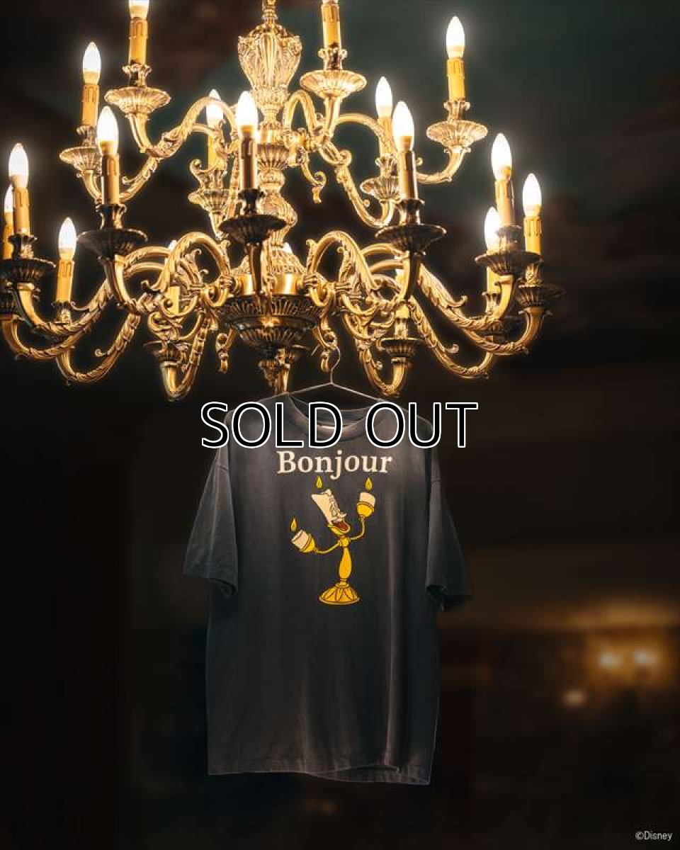 画像3: ©SAINT Mxxxxxx Disney DNF_SS TEE BONJOUR Navy (Tシャツ) (3)