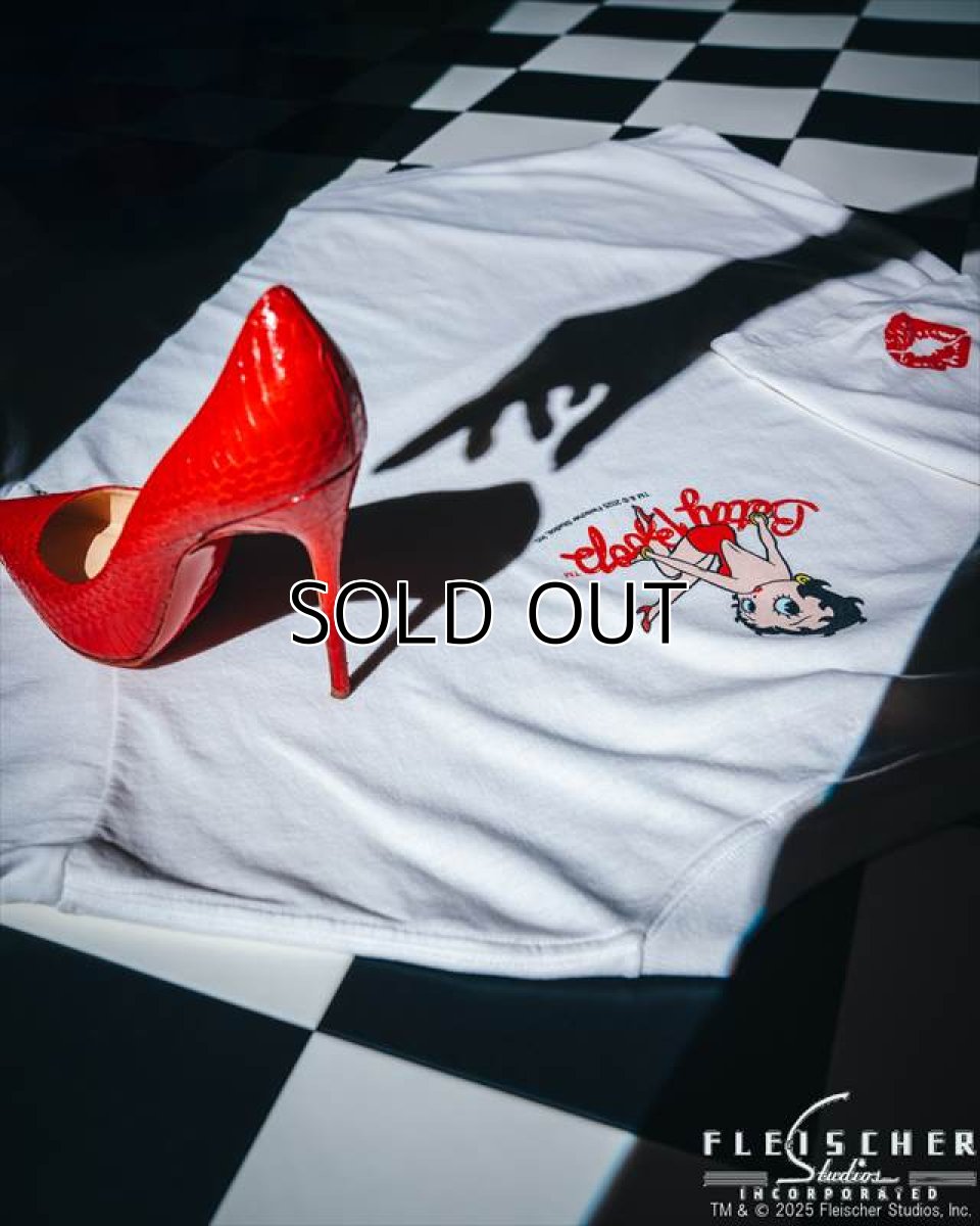 画像5: ©SAINT Mxxxxxx x Betty Boop BTY_SS TEE BETTY White (Tシャツ) (5)
