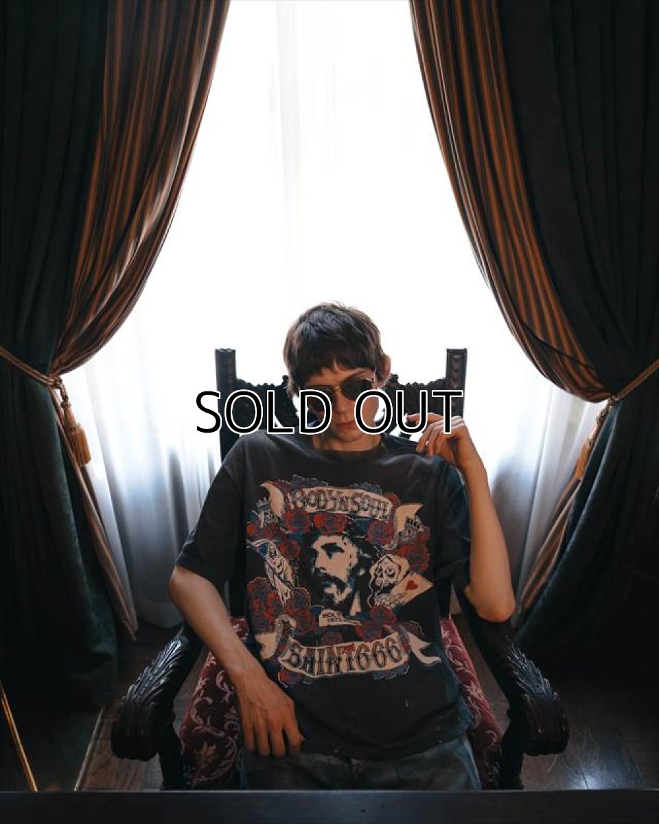 画像2: ©SAINT Mxxxxxx SS TEE BODYN SOUL Black (Tシャツ) (2)