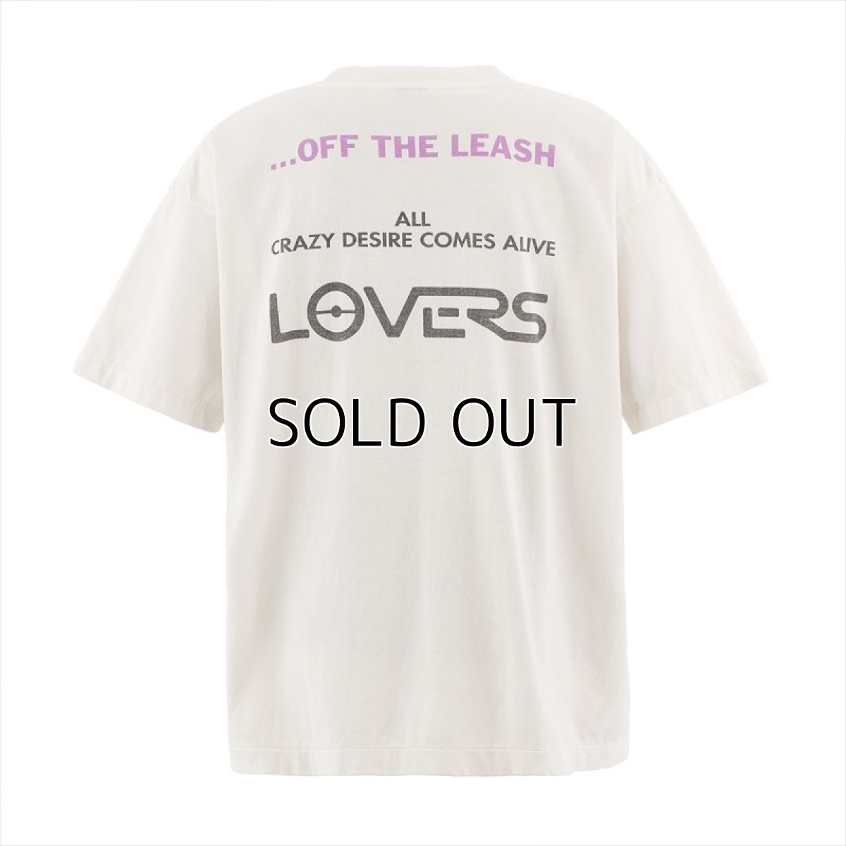 画像2: ©SAINT Mxxxxxx x SORAYAMA SRYM_SS TEE LOVERS White (Tシャツ) (2)