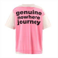 画像2: ©SAINT Mxxxxxx x A BATHING APE BAPE_SS TEE HANDPRINT White/Pink (Tシャツ) (2)