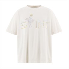 画像1: ©SAINT Mxxxxxx x SORAYAMA SRYM_SS TEE LOVERS White (Tシャツ) (1)