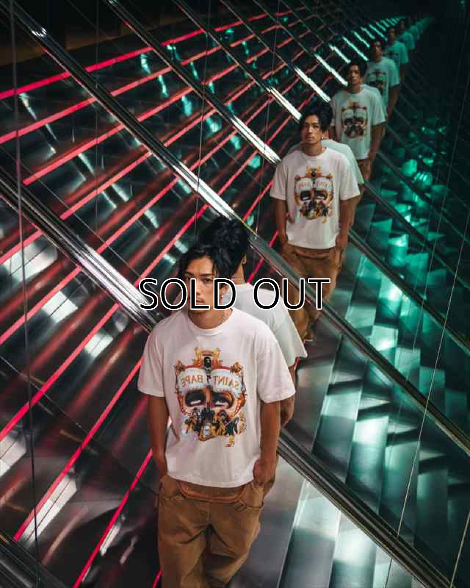 画像7: ©SAINT Mxxxxxx x A BATHING APE BAPE_SS TEE GENERATION White (Tシャツ) (7)