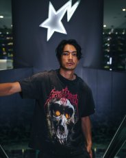 画像3: ©SAINT Mxxxxxx x A BATHING APE BAPE_SS TEE SAINT BAPE Black (Tシャツ) (3)