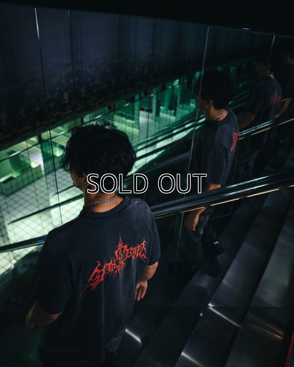 画像4: ©SAINT Mxxxxxx x A BATHING APE BAPE_SS TEE SAINT BAPE Black (Tシャツ) (4)