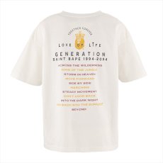 画像2: ©SAINT Mxxxxxx x A BATHING APE BAPE_SS TEE GENERATION White (Tシャツ) (2)