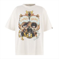 画像1: ©SAINT Mxxxxxx x A BATHING APE BAPE_SS TEE GENERATION White (Tシャツ) (1)