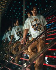 画像3: ©SAINT Mxxxxxx x A BATHING APE BAPE_SS TEE GENERATION White (Tシャツ) (3)