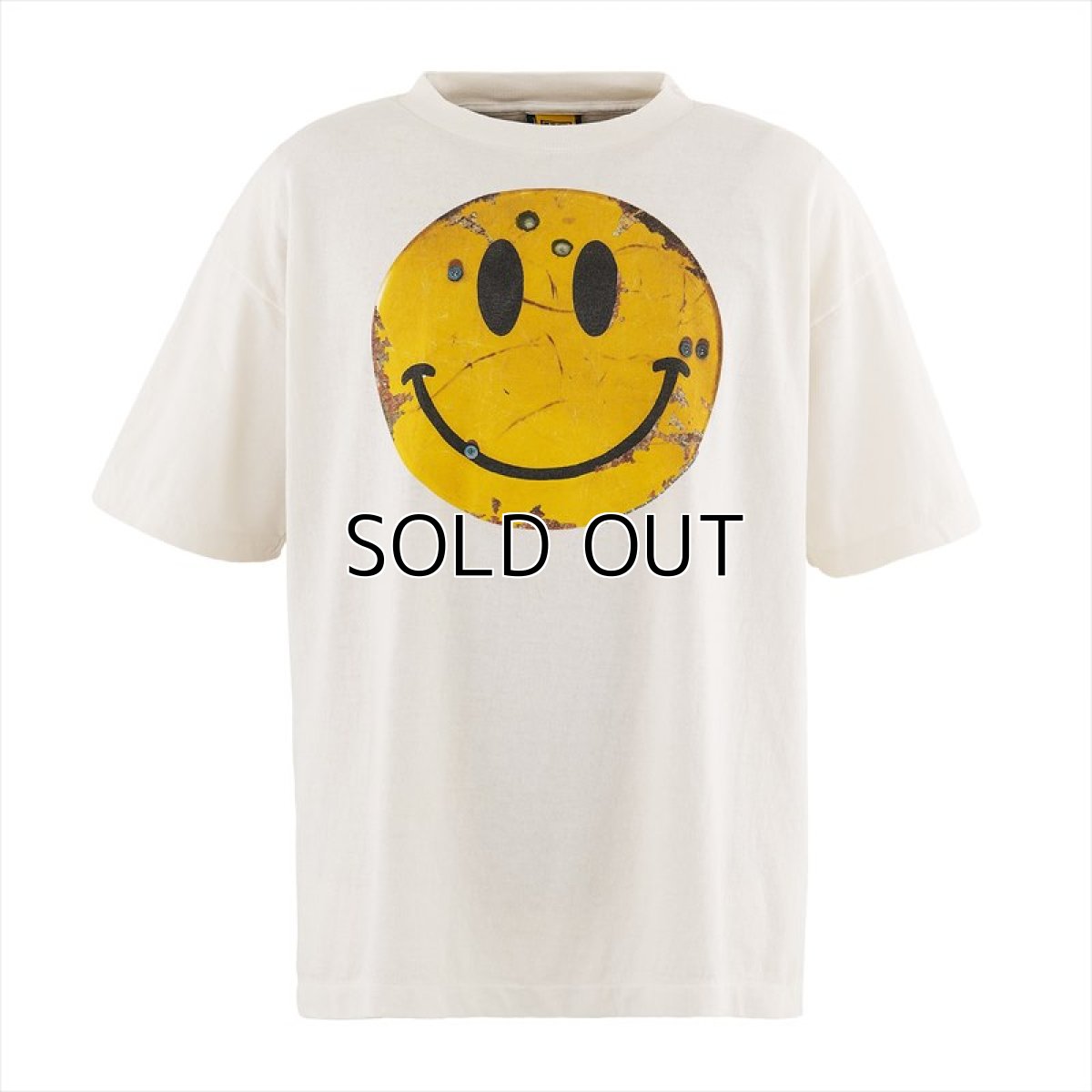画像1: ©SAINT Mxxxxxx x KFL KFL_SS TEE SMILE White (Tシャツ) (1)