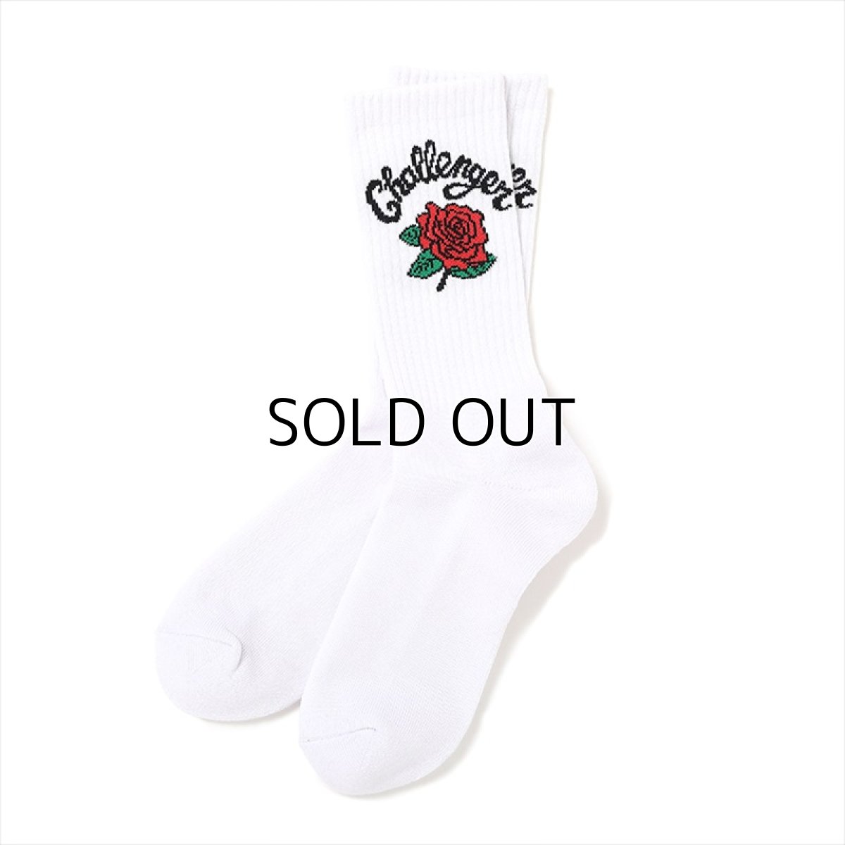 画像1: CHALLENGER Rose Socks (ソックス) (1)