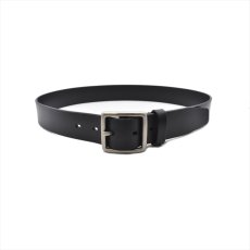 画像1: MINEDENIM Leather Officer Belt (ベルト) (1)