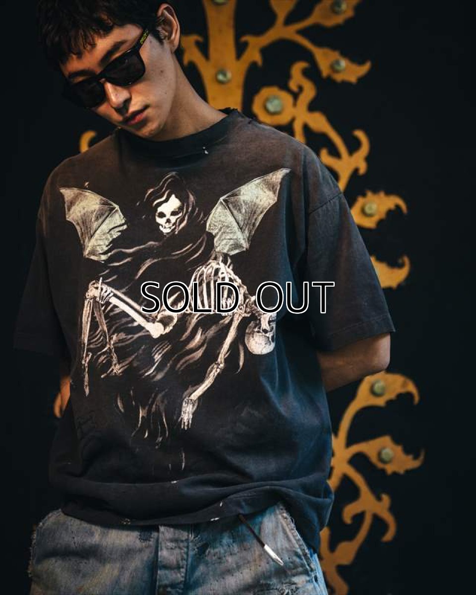 画像4: ©SAINT Mxxxxxx SS TEE HOLY SAINT Black (Tシャツ) (4)