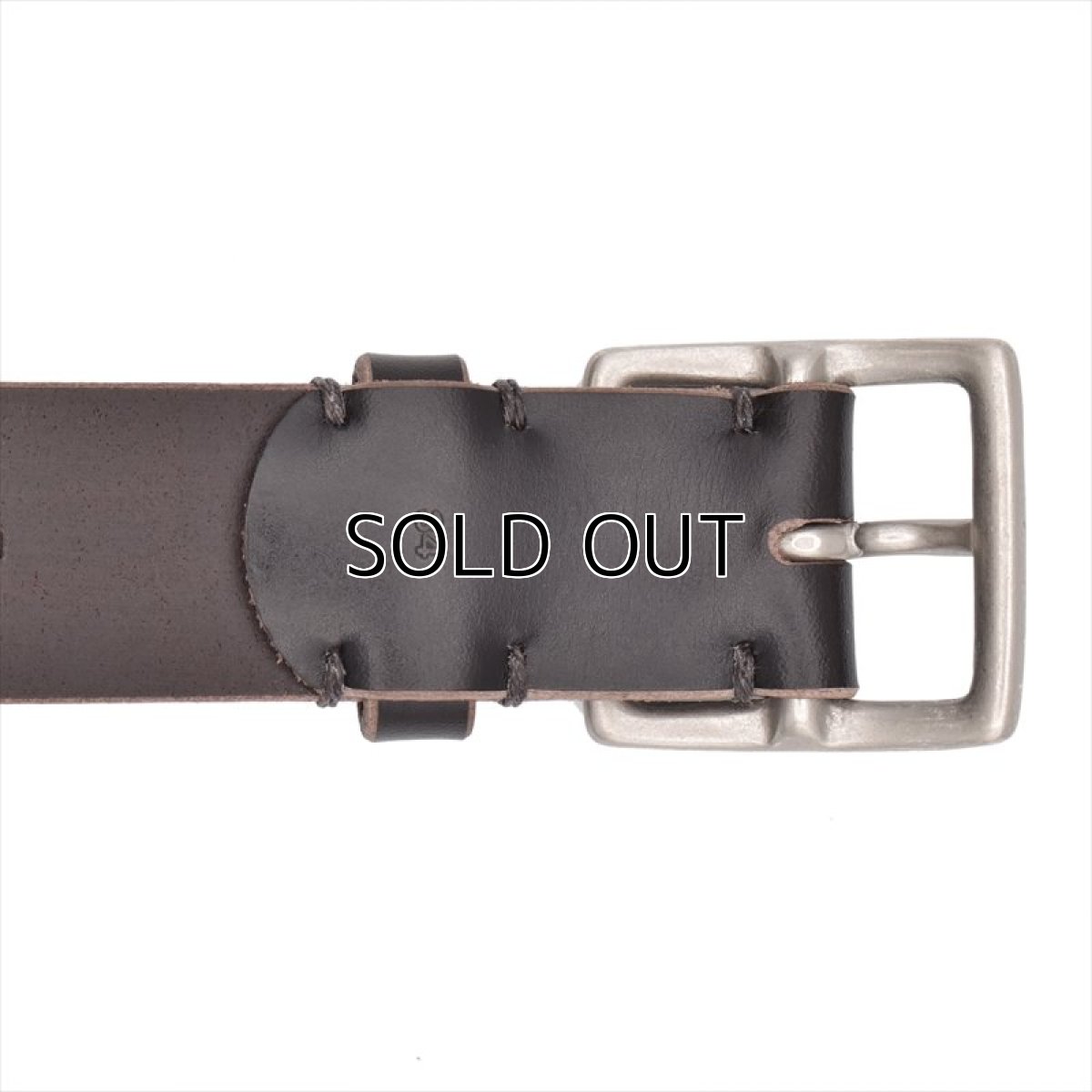 画像4: MINEDENIM Leather Officer Belt (ベルト) (4)