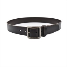 画像1: MINEDENIM Leather Officer Belt (ベルト) (1)