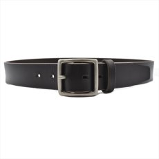 画像2: MINEDENIM Leather Officer Belt (ベルト) (2)