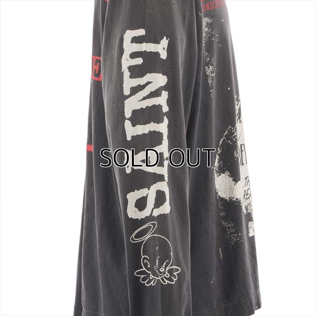 画像3: ©SAINT Mxxxxxx LS TEE SAINT YOUTH Black (ロングスリーブTシャツ) (3)