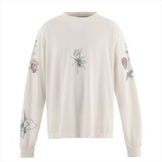 画像1: ©SAINT Mxxxxxx x DR.WOO DW_LS TEE TATTOO White (ロングスリーブTシャツ) (1)