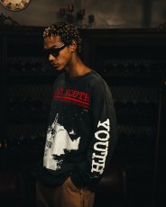 画像6: ©SAINT Mxxxxxx LS TEE SAINT YOUTH Black (ロングスリーブTシャツ) (6)