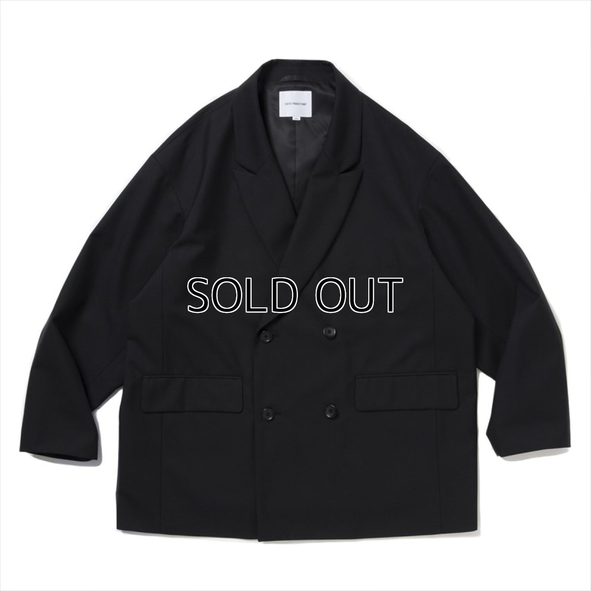 画像1: COOTIE PRODUCTIONS T/W Saxony Double Breasted Jacket (ダブルブレステッドジャケット) (1)