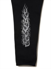 画像4: Antidote BUYERS CLUB Fade Wash Sweat Pants (Thorm & Flames) スウェットパンツ (4)