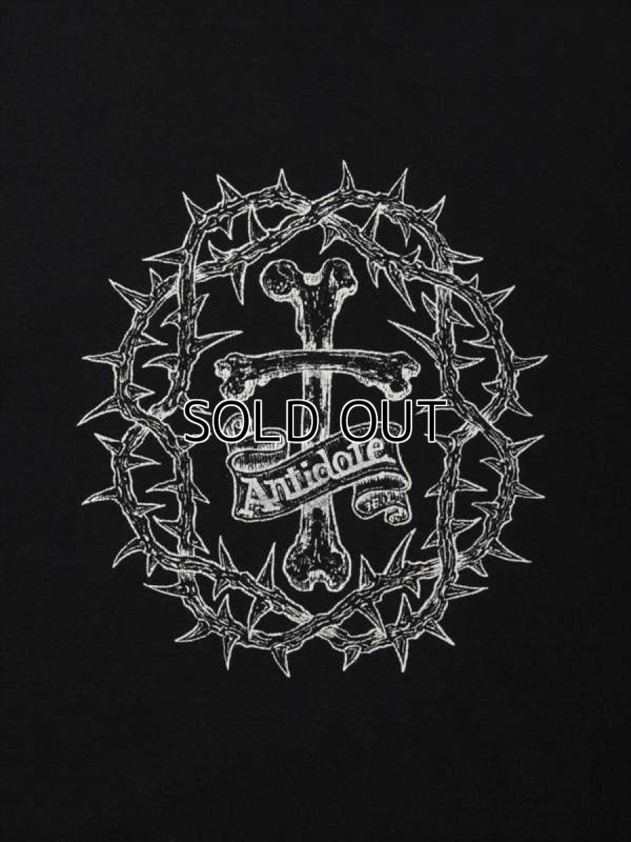 画像4: Antidote BUYERS CLUB Fade Wash Crewneck Sweatshirt (Skull Jesus) スウェット (4)