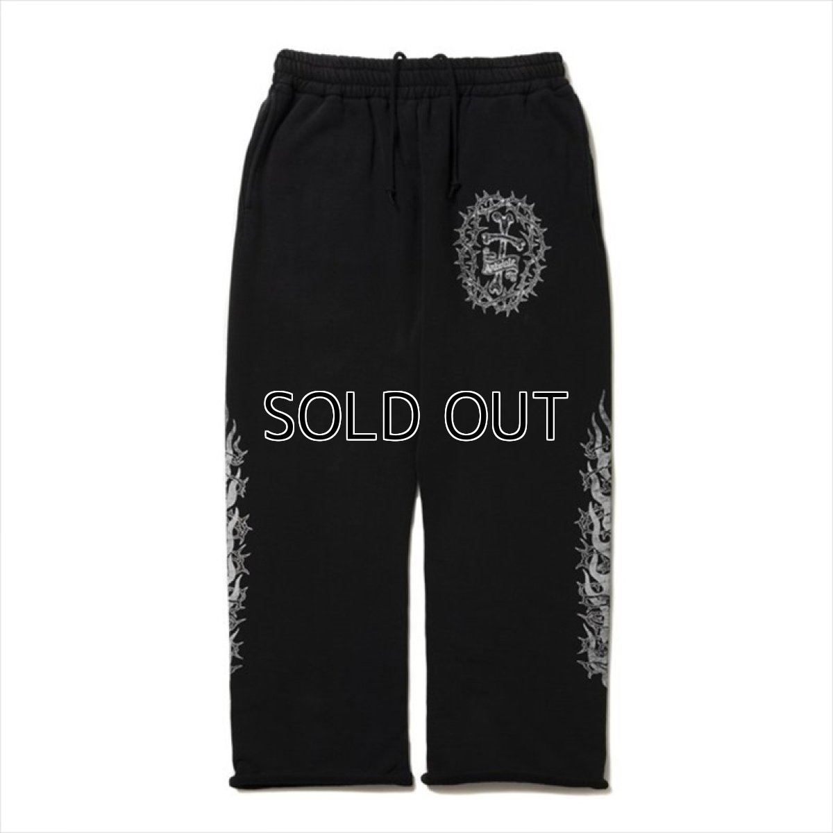 画像1: Antidote BUYERS CLUB Fade Wash Sweat Pants (Thorm & Flames) スウェットパンツ (1)