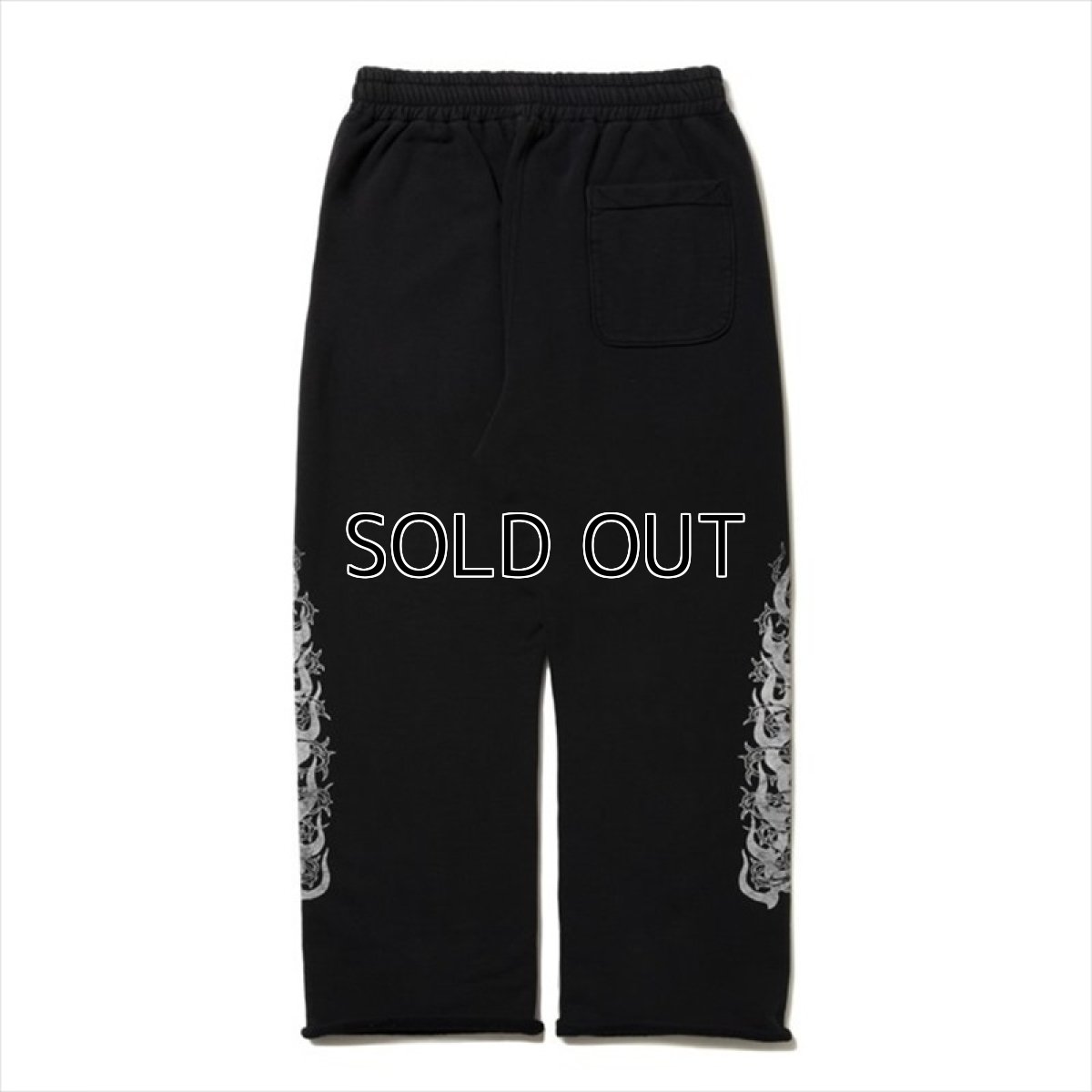 画像3: Antidote BUYERS CLUB Fade Wash Sweat Pants (Thorm & Flames) スウェットパンツ (3)