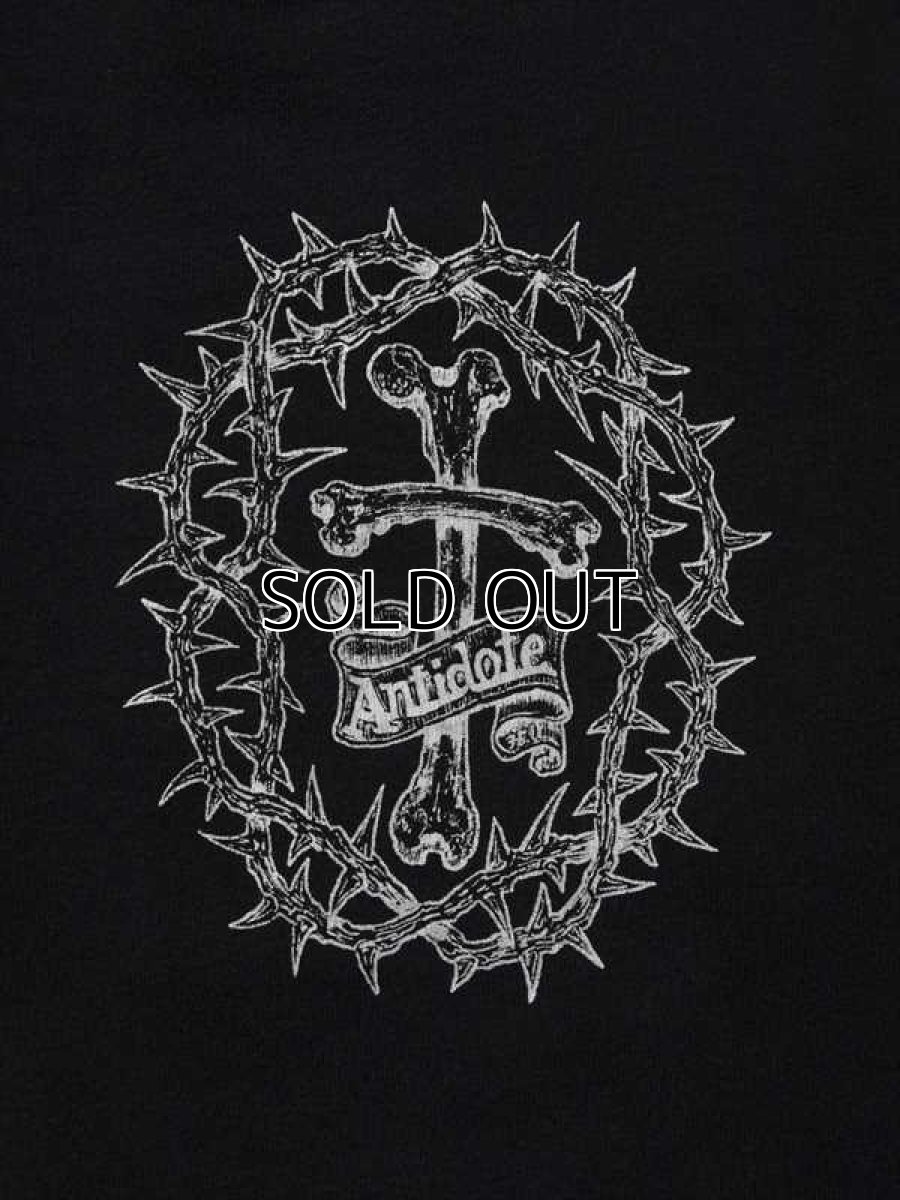 画像2: Antidote BUYERS CLUB Fade Wash Sweat Pants (Thorm & Flames) スウェットパンツ (2)