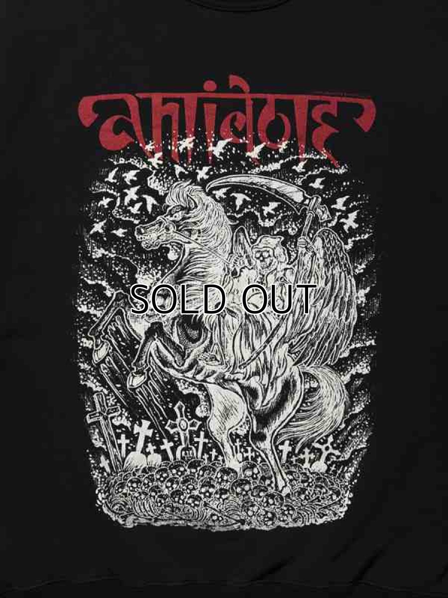 画像2: Antidote BUYERS CLUB Fade Wash Crewneck Sweatshirt (Grim Reaper) スウェット (2)