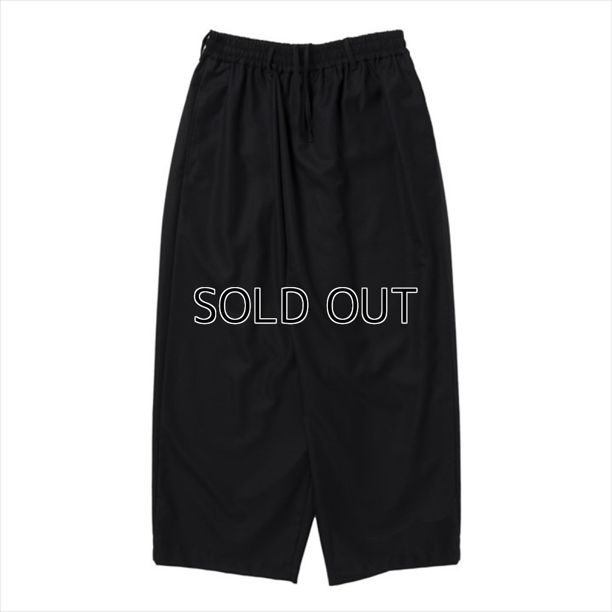 画像1: COOTIE PRODUCTIONS TECHWOOL® Wrap Wide Easy Trousers (ラップワイドイージートラウザーズ) (1)