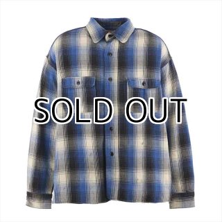 SAINT Mxxxxxx x BerBerJin BB_FLANNEL SHIRT CHECK Black