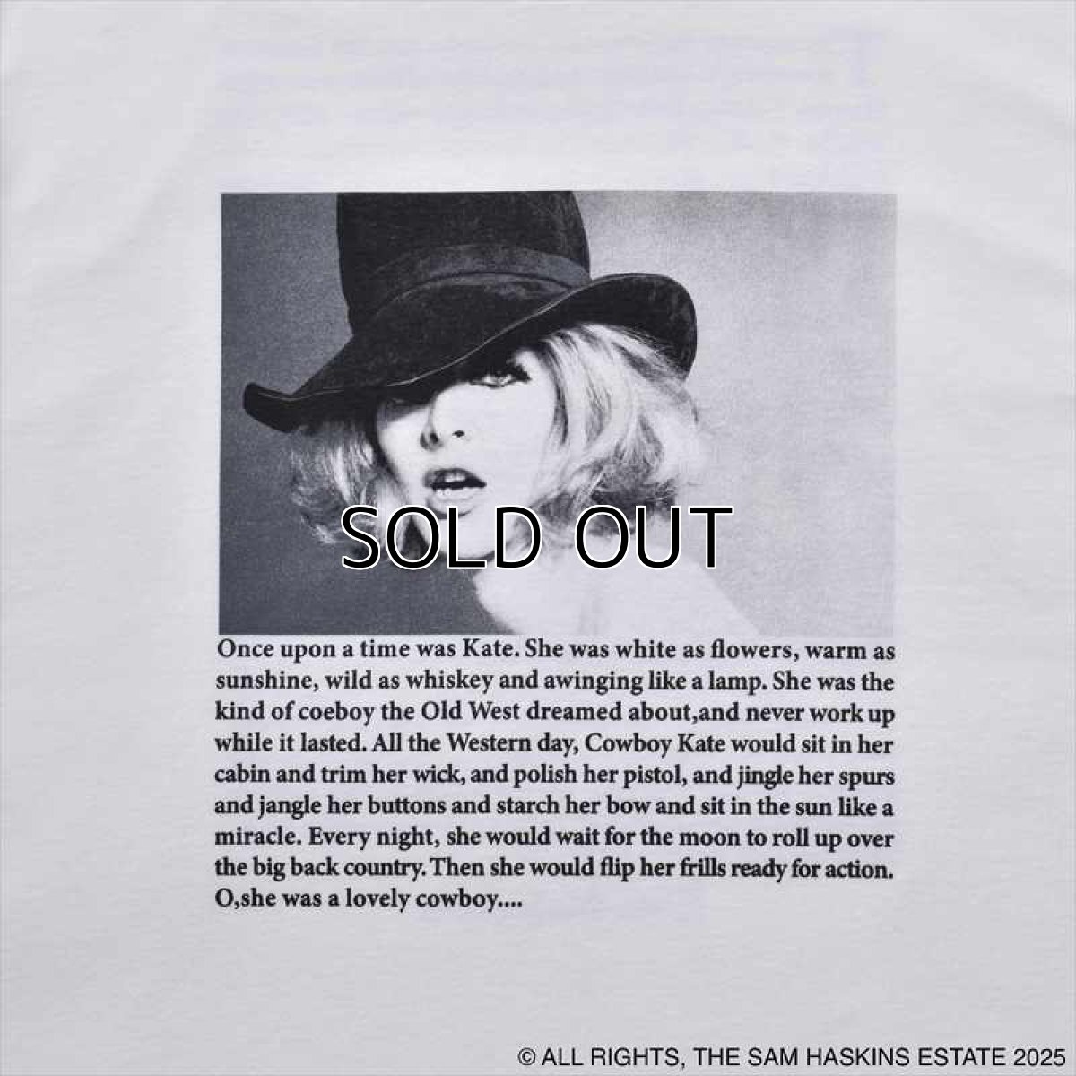 画像6: MINEDENIM Sam Haskins x Stie-lo “kate” Tee (Tシャツ) (6)