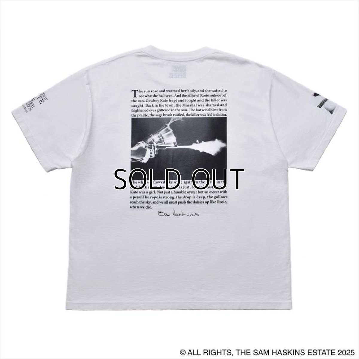 画像2: MINEDENIM Sam Haskins x Stie-lo “kate” Tee (Tシャツ) (2)