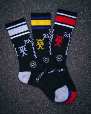 画像4: ©SAINT Mxxxxxx SOCKS SAINT SINNER Black/Purple (ソックス) (4)