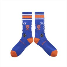 画像1: ©SAINT Mxxxxxx SOCKS SAINT SINNER Blue/Orange/White (ソックス) (1)