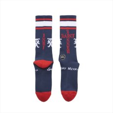 画像2: ©SAINT Mxxxxxx SOCKS SAINT SINNER Blue/Red (ソックス) (2)
