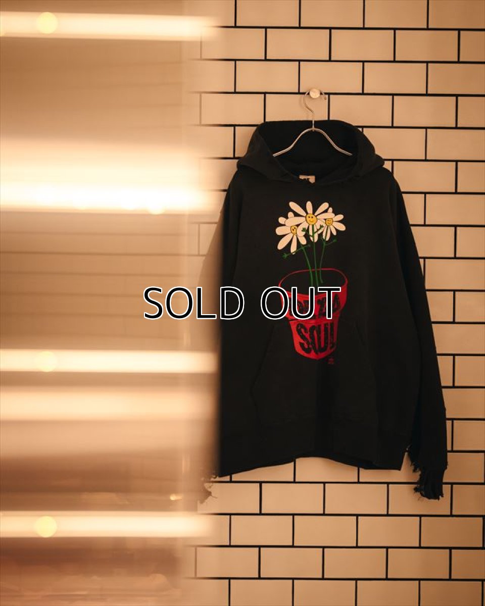 画像3: ©SAINT Mxxxxxx x DE LA SOUL DLS_HOODIE DE LA SOUL Black (パーカー) (3)