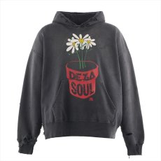 画像1: ©SAINT Mxxxxxx x DE LA SOUL DLS_HOODIE DE LA SOUL Black (パーカー) (1)