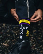 画像3: ©SAINT Mxxxxxx SOCKS SAINT SINNER Black/Purple (ソックス) (3)