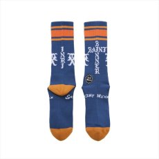 画像2: ©SAINT Mxxxxxx SOCKS SAINT SINNER Blue/Orange (ソックス) (2)