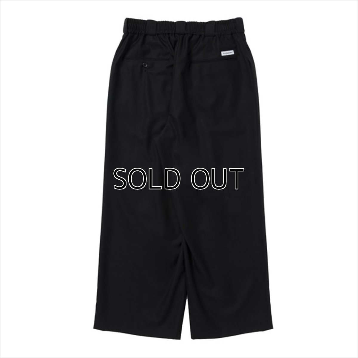 画像2: COOTIE PRODUCTIONS TECHWOOL® Intuck Wide Easy Trousers (インタックワイドイージートラウザーズ) (2)