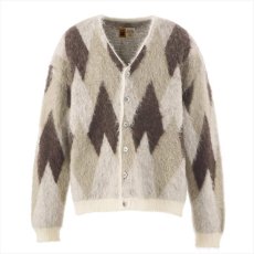 画像1: ©SAINT Mxxxxxx KNIT CARDIGAN ARGYLE Multi (モヘアニットカーディガン) (1)