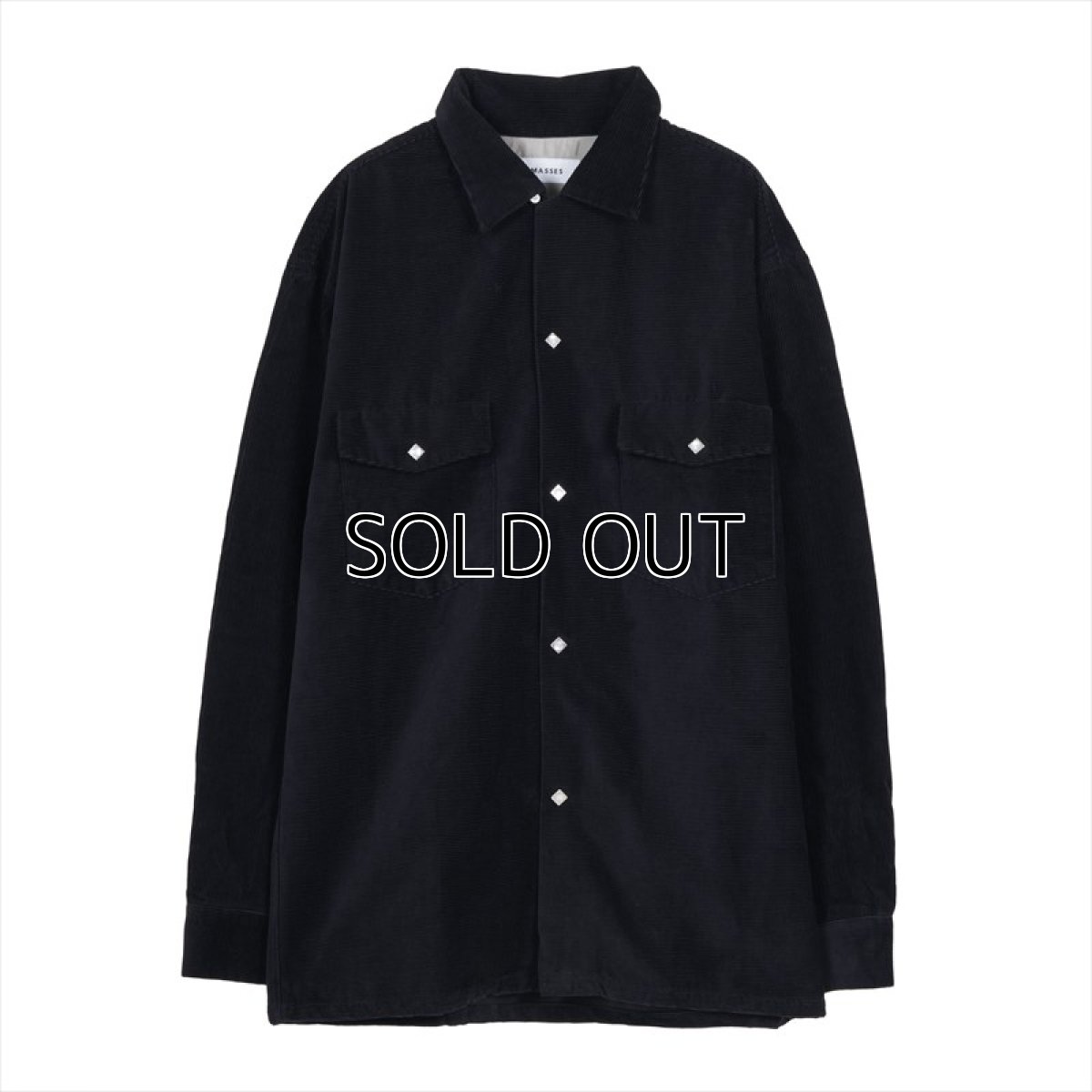 画像1: MASSES Western Corduroy Shirt (ウエスタンコーデュロイシャツ) (1)