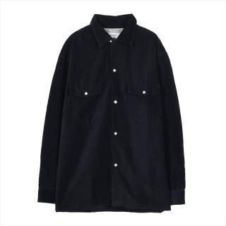 新品】マシス masses コーデュロイ 5Pパンツ ブラック サイズW34